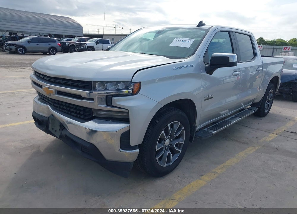 2020 CHEVROLET SILVERADO 1500 2WD SHORT BED LT VIN: 3GCPWCED9LG410144