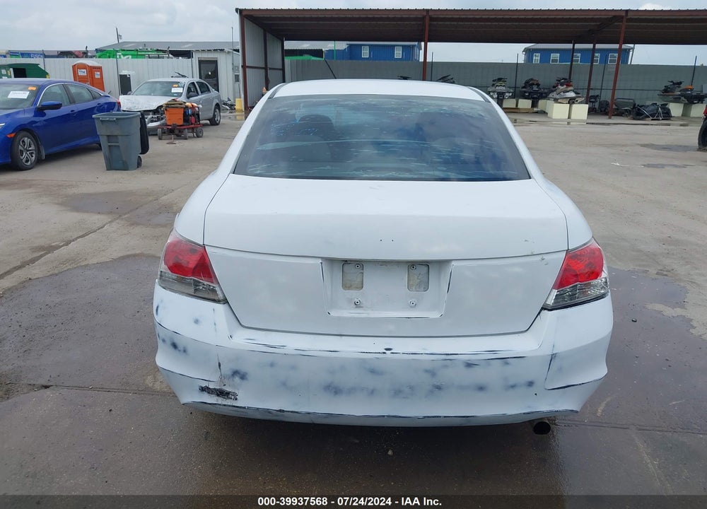 2009 HONDA ACCORD 2.4 LX VIN: 1HGCP26349A195602
