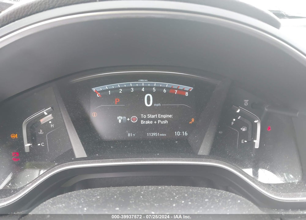 2017 HONDA CR-V TOURING VIN: 5J6RW2H90HL016627