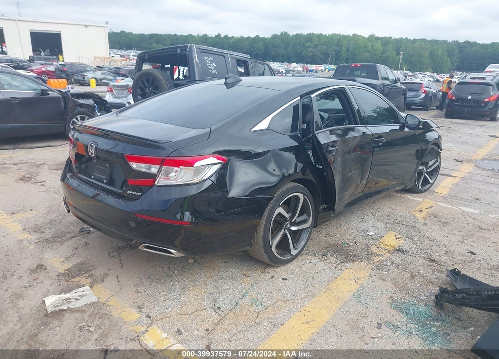 2018 HONDA ACCORD SPORT VIN: 1HGCV1F39JA091854