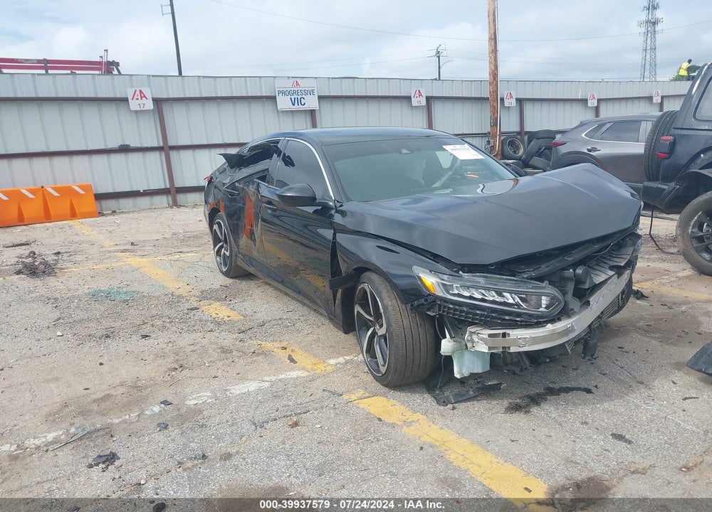 2018 HONDA ACCORD SPORT VIN: 1HGCV1F39JA091854