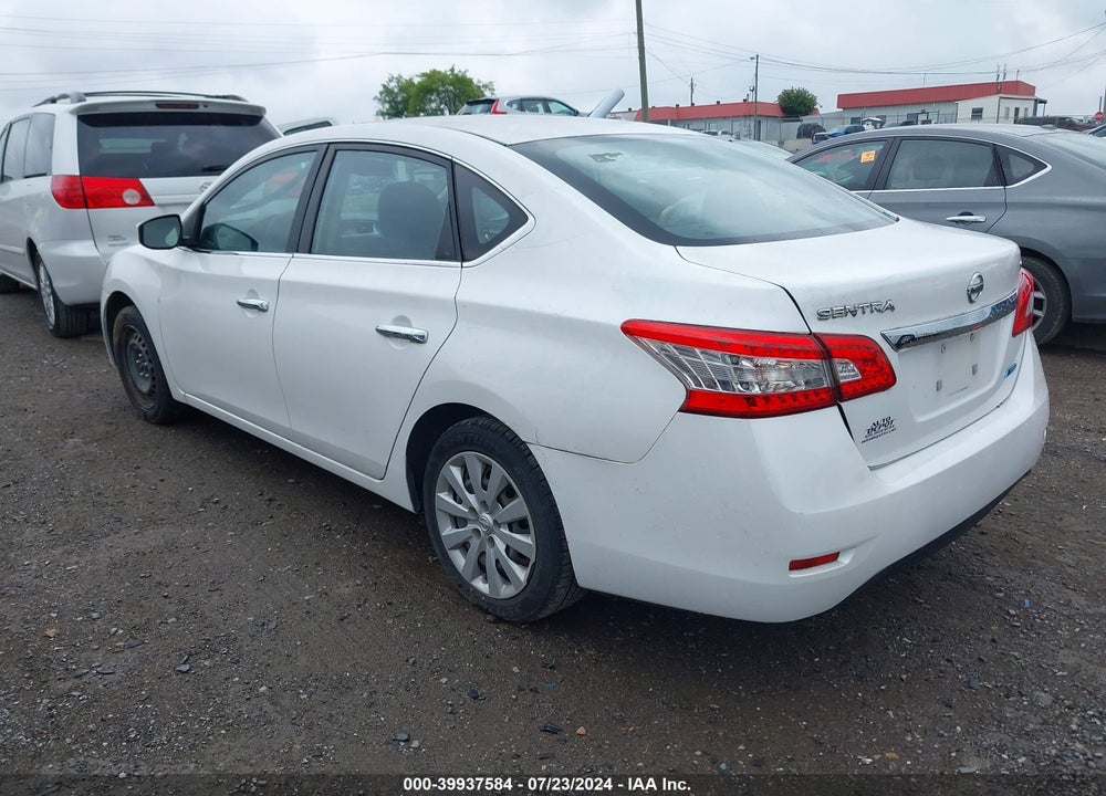 2013 NISSAN SENTRA SV VIN: 3N1AB7AP8DL643517