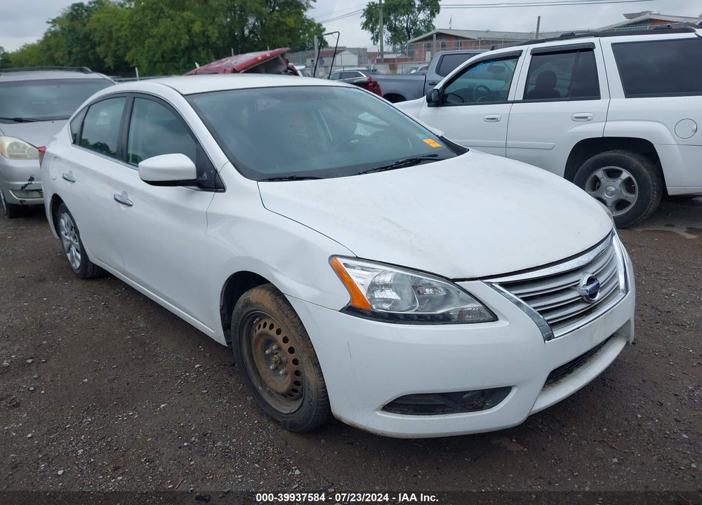 2013 NISSAN SENTRA SV VIN: 3N1AB7AP8DL643517
