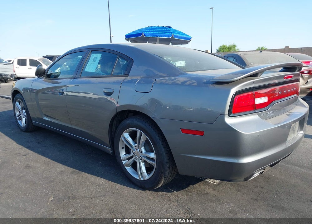 2012 DODGE CHARGER SXT VIN: 2C3CDXJG0CH290461