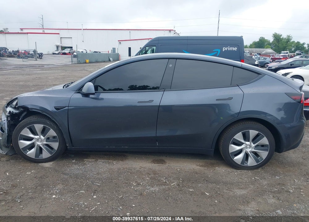 2021 TESLA MODEL Y LONG RANGE DUAL MOTOR ALL-WHEEL DRIVE VIN: 5YJYGDEE8MF088717