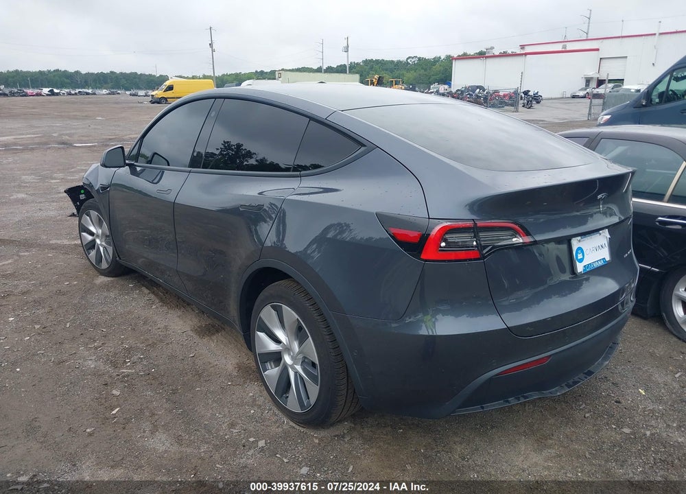 2021 TESLA MODEL Y LONG RANGE DUAL MOTOR ALL-WHEEL DRIVE VIN: 5YJYGDEE8MF088717