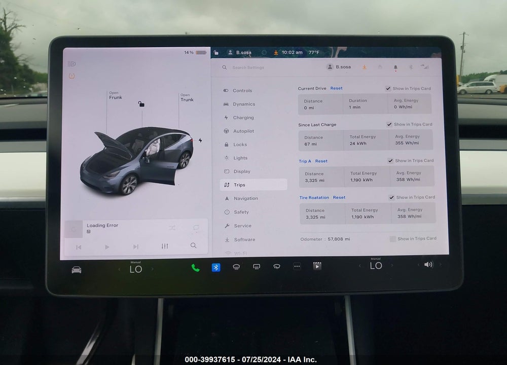 2021 TESLA MODEL Y LONG RANGE DUAL MOTOR ALL-WHEEL DRIVE VIN: 5YJYGDEE8MF088717