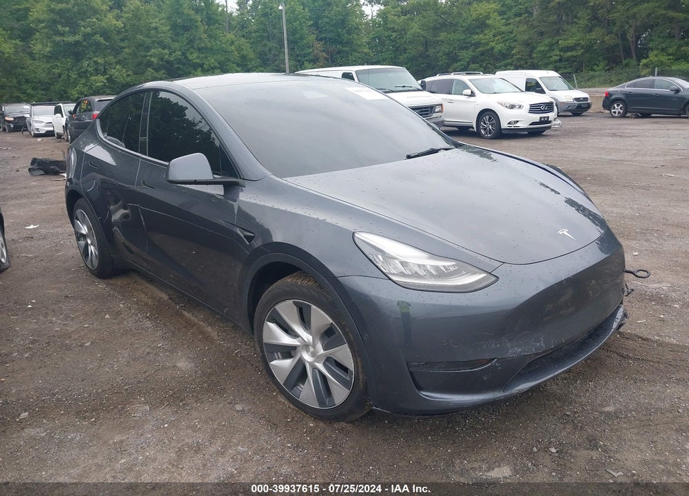 2021 TESLA MODEL Y LONG RANGE DUAL MOTOR ALL-WHEEL DRIVE VIN: 5YJYGDEE8MF088717