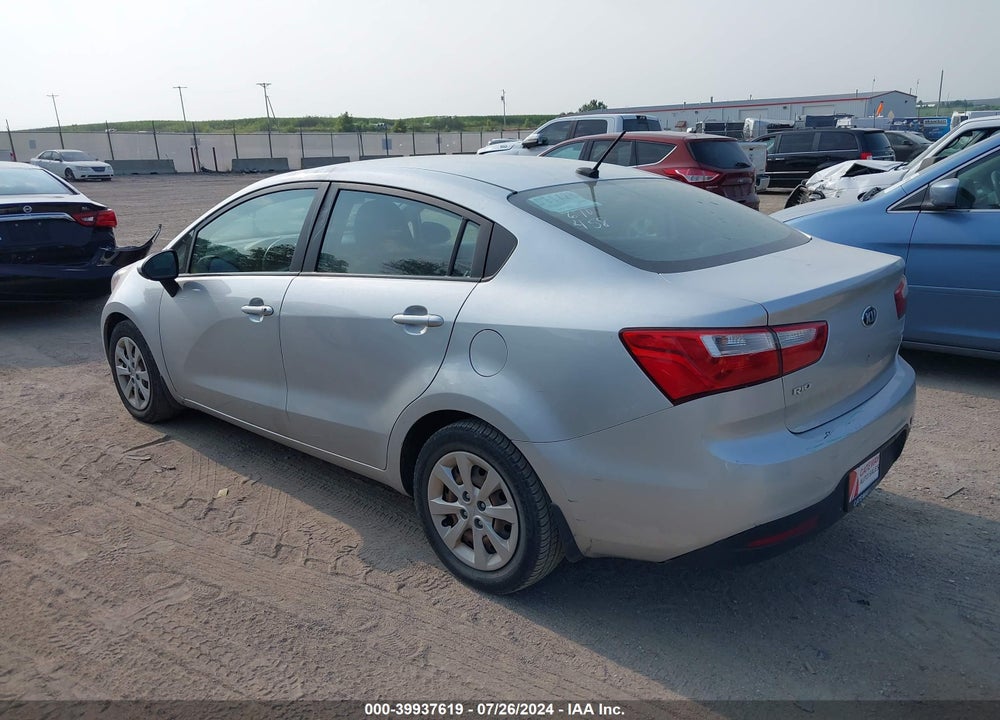 2015 KIA RIO LX VIN: KNADM4A33F6528009