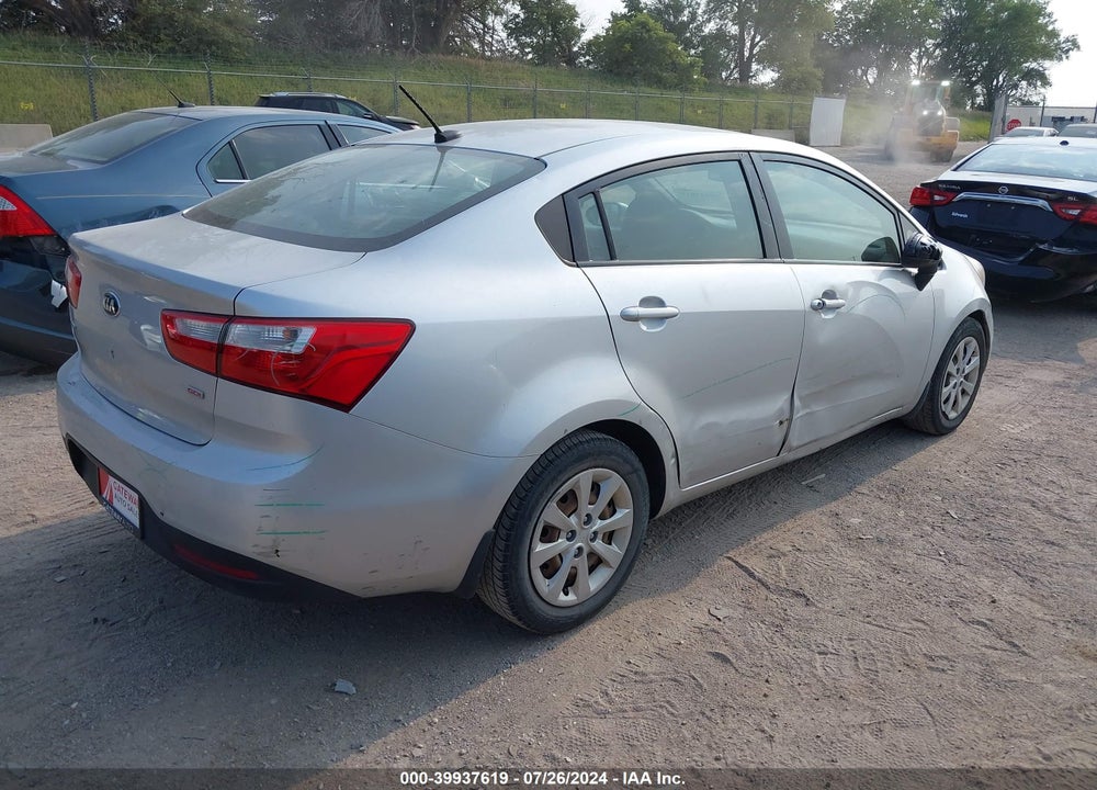 2015 KIA RIO LX VIN: KNADM4A33F6528009