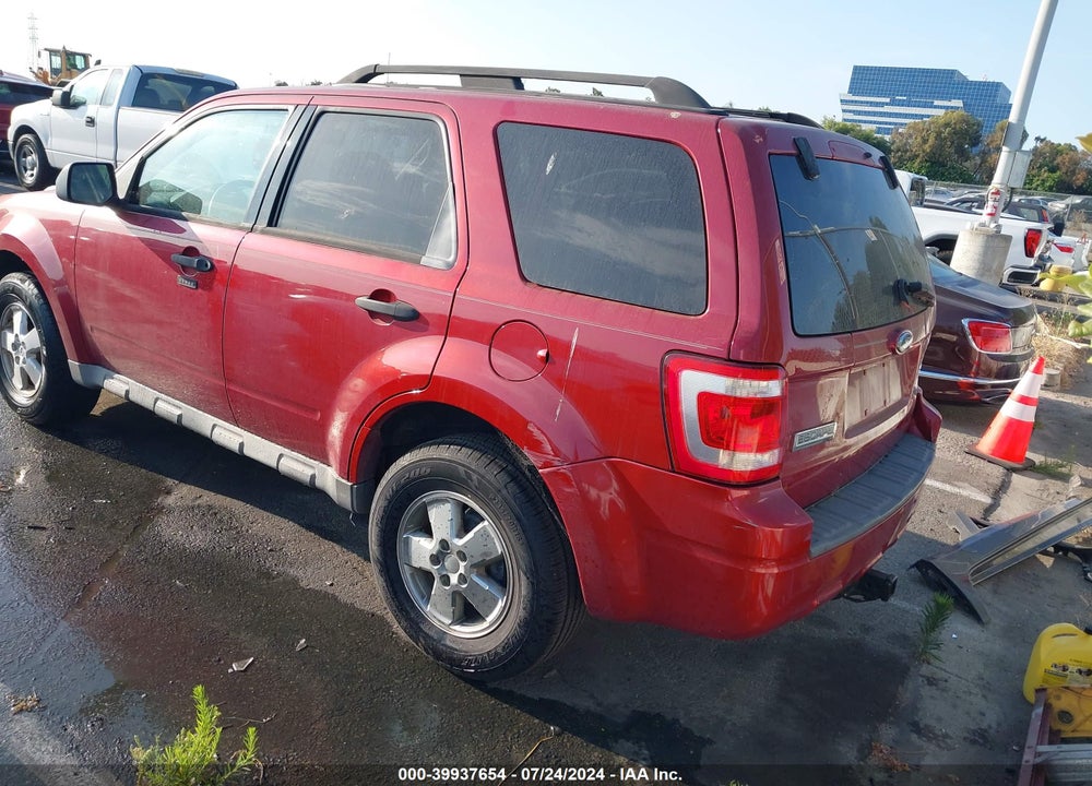 2009 FORD ESCAPE XLT VIN: 1FMCU037X9KC26859