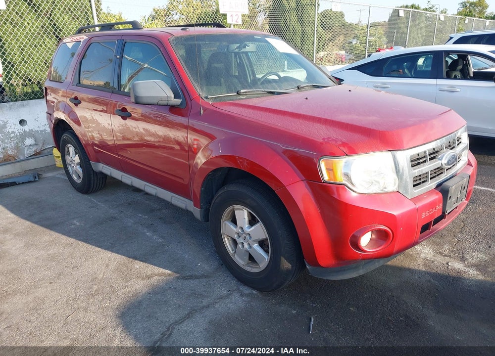 2009 FORD ESCAPE XLT VIN: 1FMCU037X9KC26859