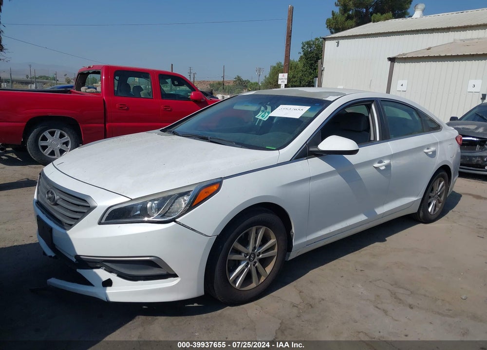 2016 HYUNDAI SONATA SE VIN: 5NPE24AF8GH359880