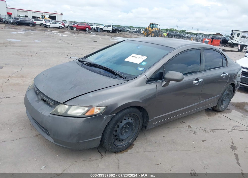2009 HONDA CIVIC LX VIN: 1HGFA16589L005346