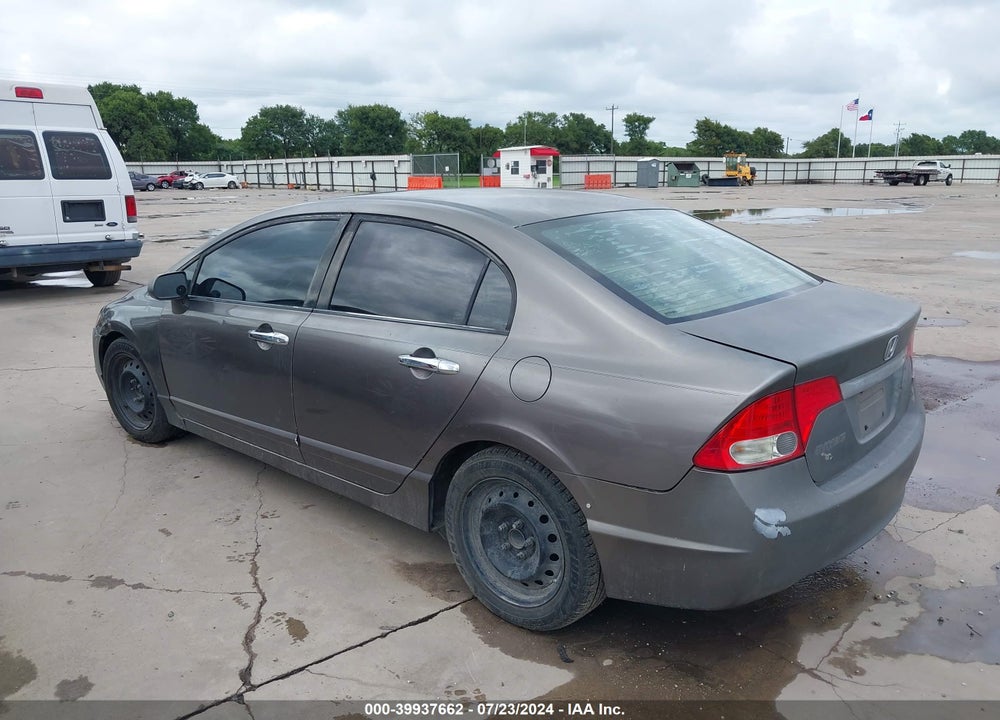 2009 HONDA CIVIC LX VIN: 1HGFA16589L005346
