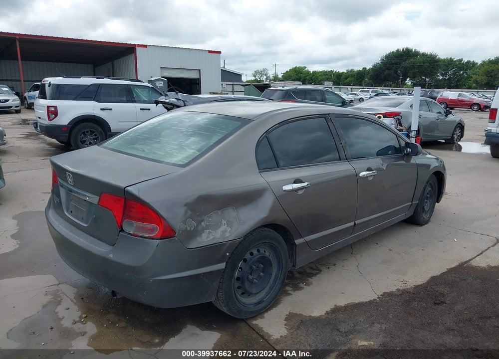 2009 HONDA CIVIC LX VIN: 1HGFA16589L005346