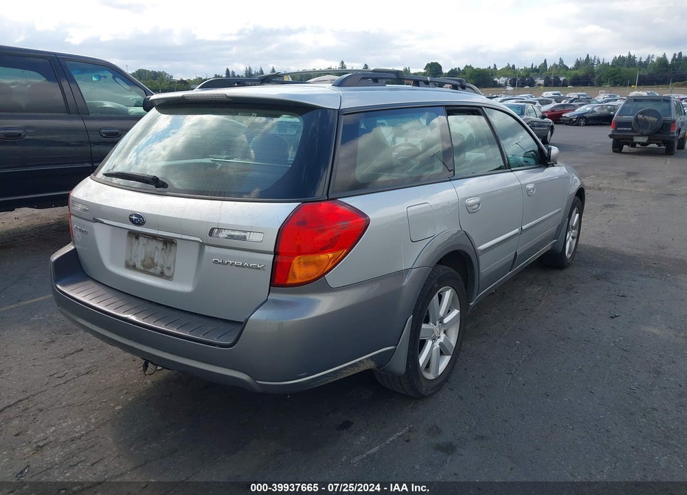 2006 SUBARU OUTBACK 2.5I LIMITED VIN: 4S4BP62C667344636
