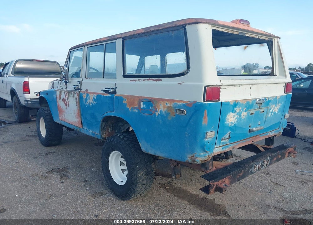 1972 TOYOTA LANDCRUISER VIN: FJ55025985