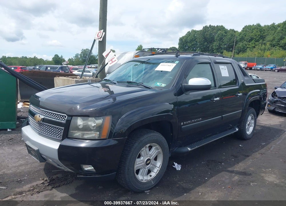 2008 CHEVROLET AVALANCHE 1500 LT VIN: 3GNFK12368G117789