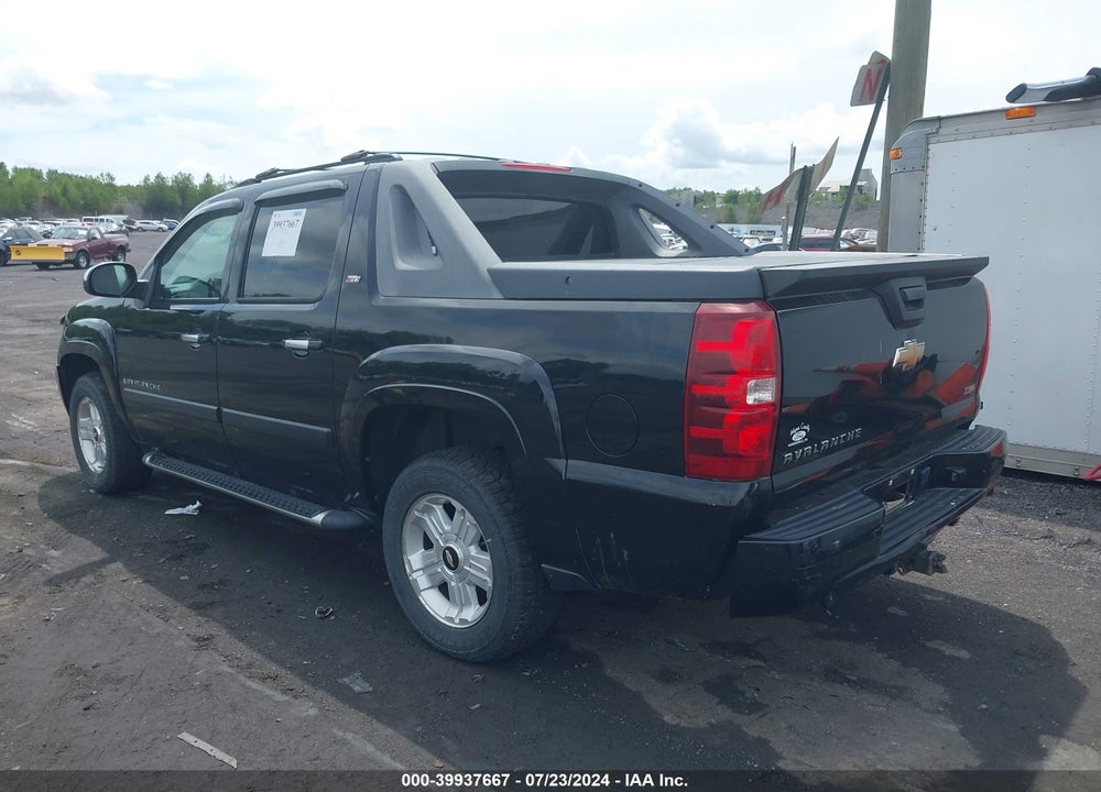 2008 CHEVROLET AVALANCHE 1500 LT VIN: 3GNFK12368G117789