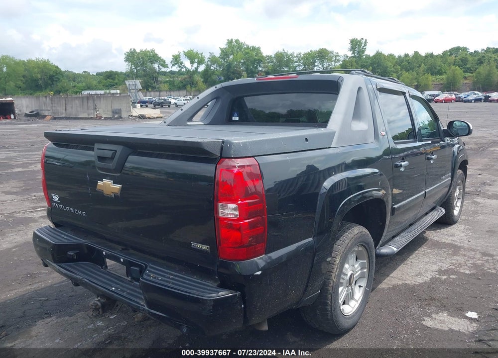 2008 CHEVROLET AVALANCHE 1500 LT VIN: 3GNFK12368G117789