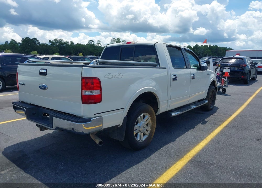 2008 FORD F-150 60TH ANNIVERSARY/FX4/KING RANCH/LARIAT/LIMITED/XLT VIN: 1FTPW145X8FA75967