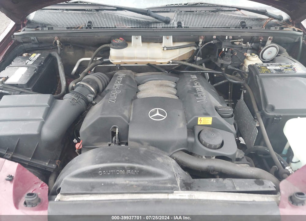 1998 MERCEDES-BENZ ML 320 CLASSIC VIN: 4JGAB54E0WA043799
