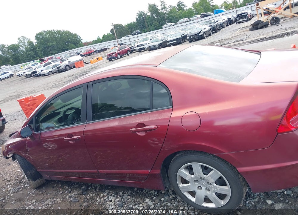 2008 HONDA CIVIC SDN LX VIN: 1HGFA16578L027952