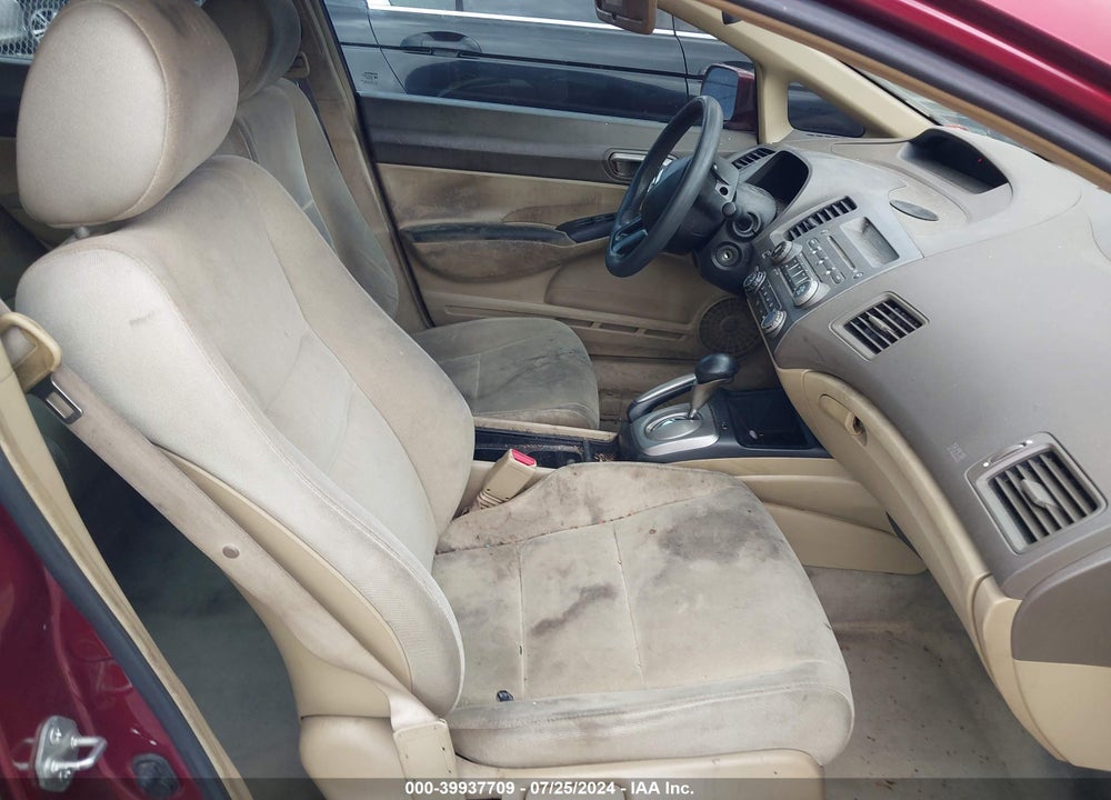 2008 HONDA CIVIC SDN LX VIN: 1HGFA16578L027952