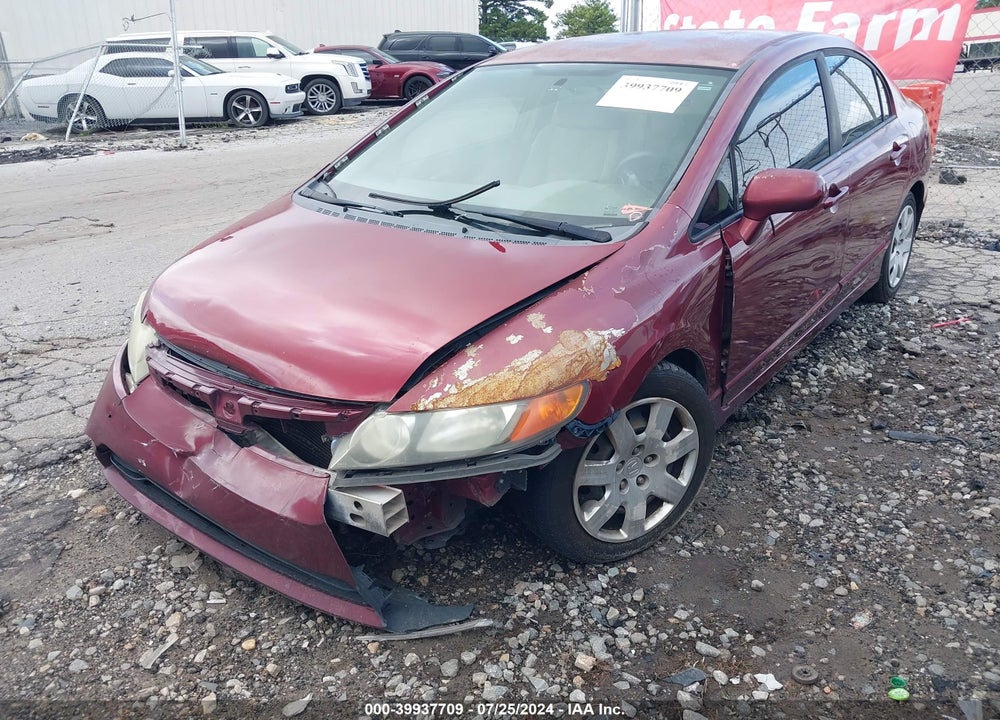 2008 HONDA CIVIC SDN LX VIN: 1HGFA16578L027952