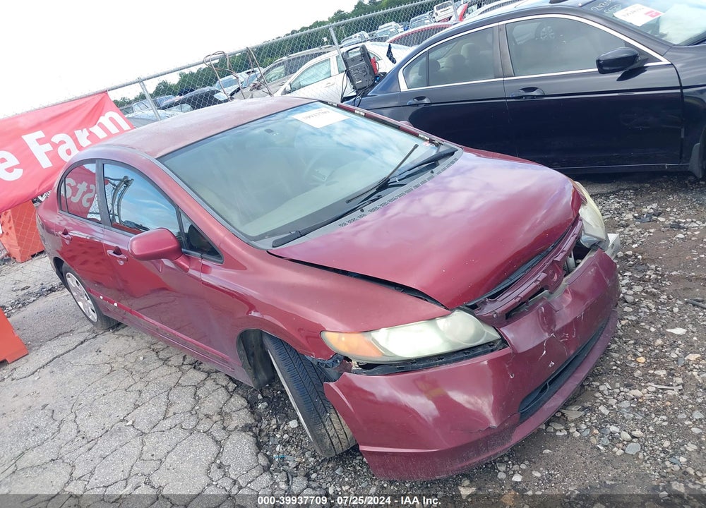 2008 HONDA CIVIC SDN LX VIN: 1HGFA16578L027952