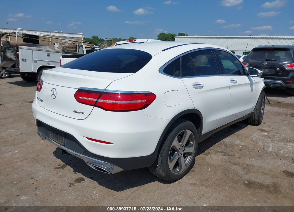 2017 MERCEDES-BENZ GLC 300 COUPE 4MATIC VIN: WDC0J4KB7HF195259