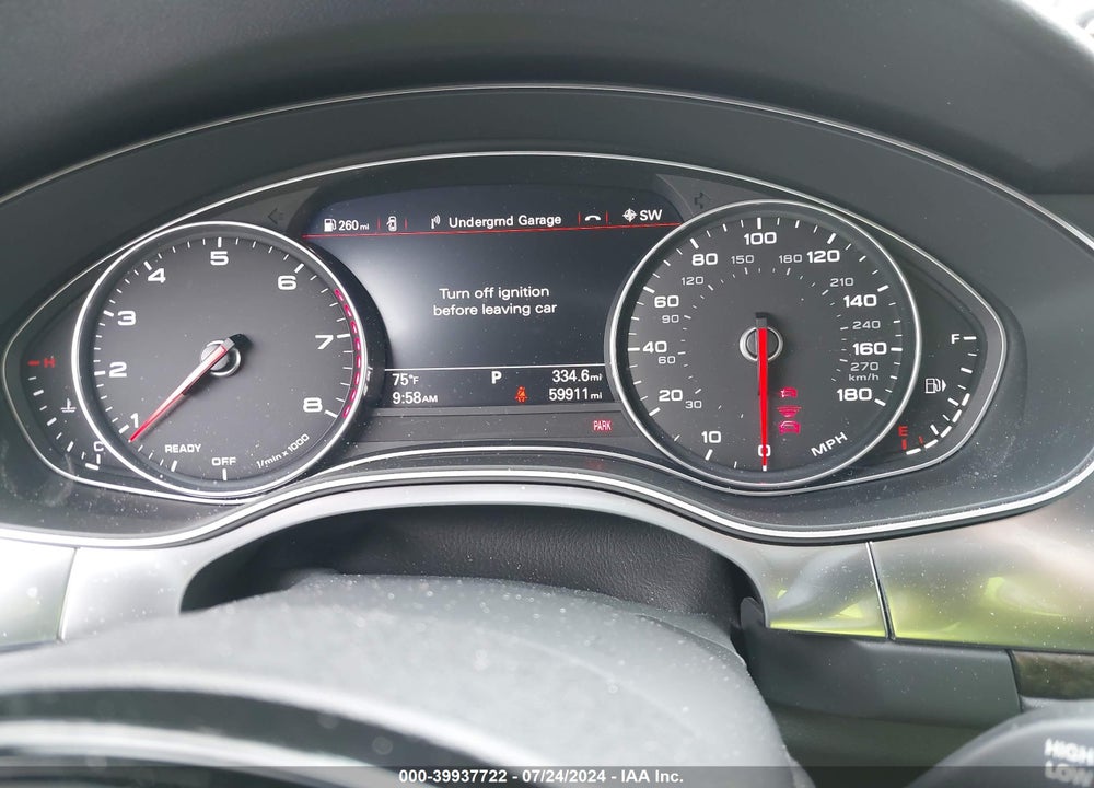 2017 AUDI A6 PREMIUM PLUS VIN: WAUF2AFC4HN125610