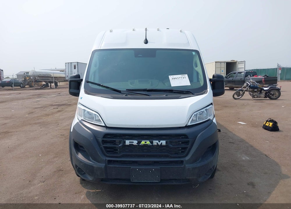 2023 RAM PROMASTER 3500 CARGO VAN HIGH ROOF 159 WB EXT VIN: 3C6MRVJG5PE581536