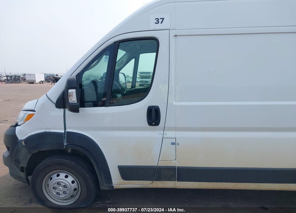 2023 RAM PROMASTER 3500 CARGO VAN HIGH ROOF 159 WB EXT VIN: 3C6MRVJG5PE581536