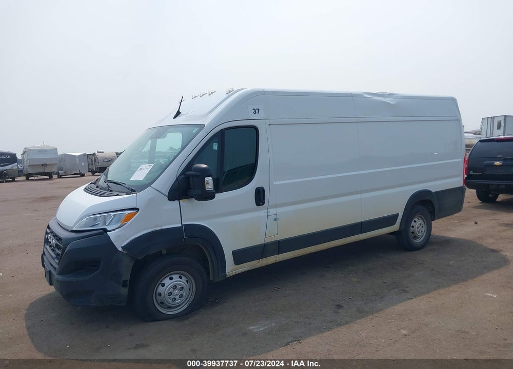 2023 RAM PROMASTER 3500 CARGO VAN HIGH ROOF 159 WB EXT VIN: 3C6MRVJG5PE581536