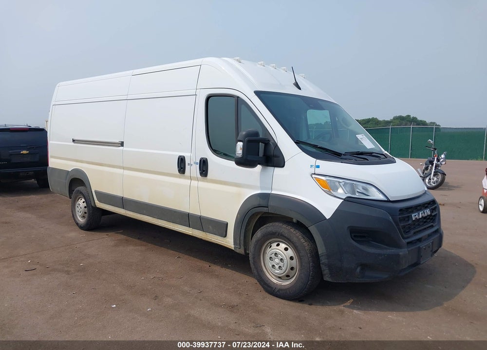 2023 RAM PROMASTER 3500 CARGO VAN HIGH ROOF 159 WB EXT VIN: 3C6MRVJG5PE581536