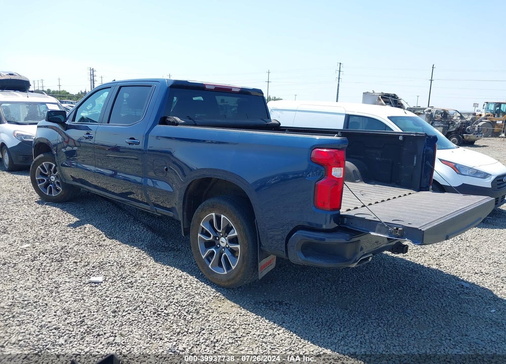 2021 CHEVROLET SILVERADO 1500 4WD STANDARD BED RST VIN: 3GCUYEED4MG385566