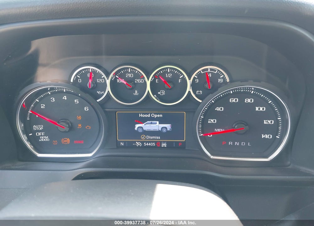 2021 CHEVROLET SILVERADO 1500 4WD STANDARD BED RST VIN: 3GCUYEED4MG385566