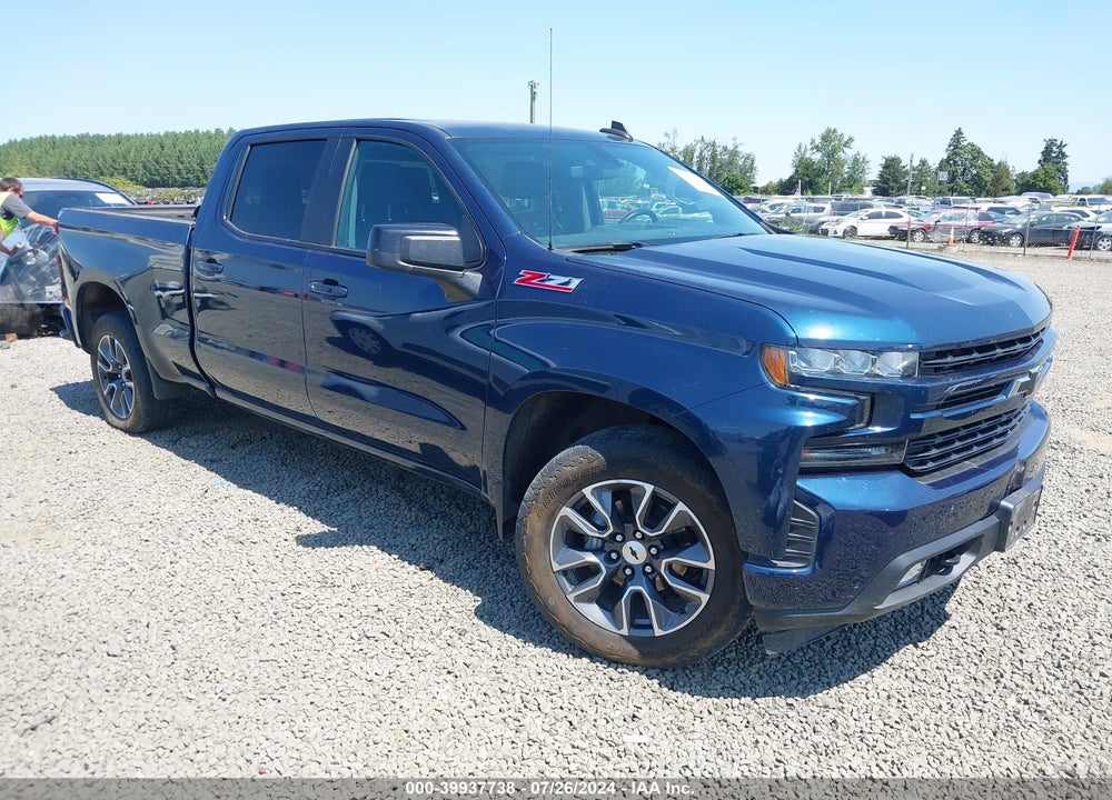 2021 CHEVROLET SILVERADO 1500 4WD STANDARD BED RST VIN: 3GCUYEED4MG385566