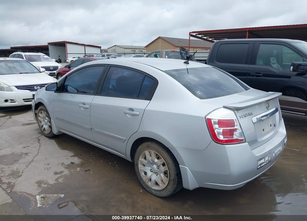 2011 NISSAN SENTRA 2.0S VIN: 3N1AB6AP0BL612026