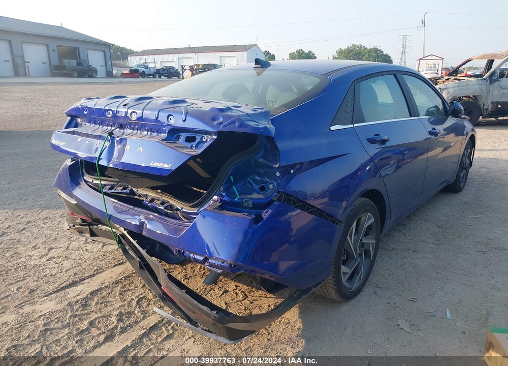 2024 HYUNDAI ELANTRA LIMITED VIN: KMHLP4DG3RU706632