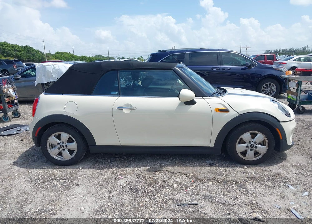 2019 MINI CONVERTIBLE COOPER VIN: WMWWG5C5XK3F79784