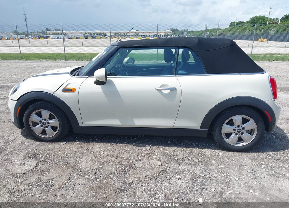 2019 MINI CONVERTIBLE COOPER VIN: WMWWG5C5XK3F79784