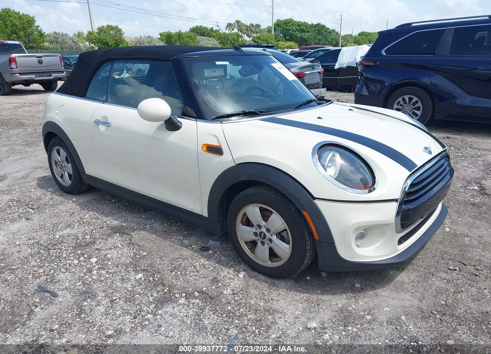 2019 MINI CONVERTIBLE COOPER VIN: WMWWG5C5XK3F79784