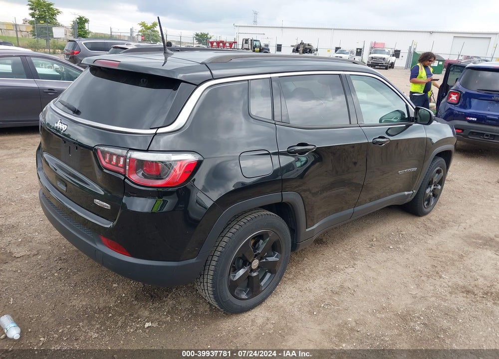 2018 JEEP COMPASS LATITUDE FWD VIN: 3C4NJCBB9JT377000