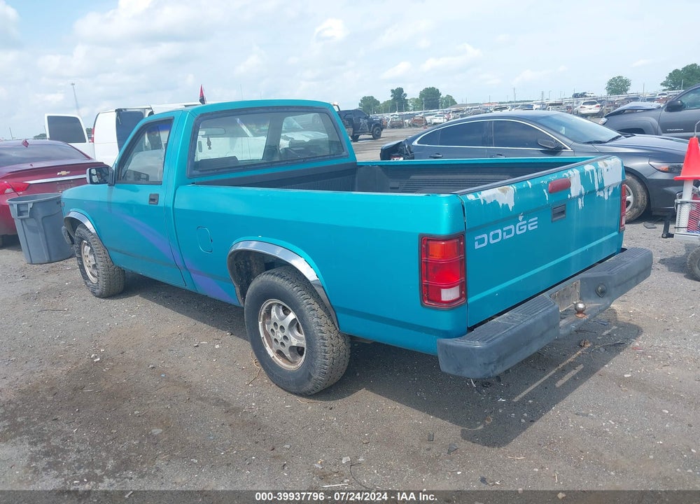 1996 DODGE DAKOTA VIN: 1B7FL26X2TW710861
