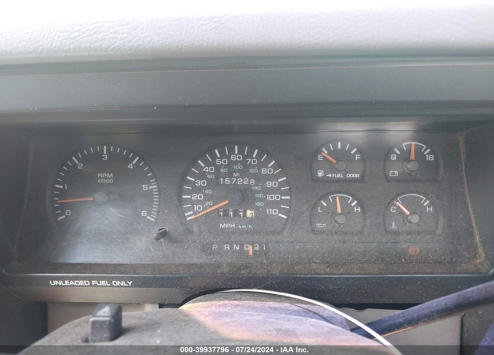 1996 DODGE DAKOTA VIN: 1B7FL26X2TW710861