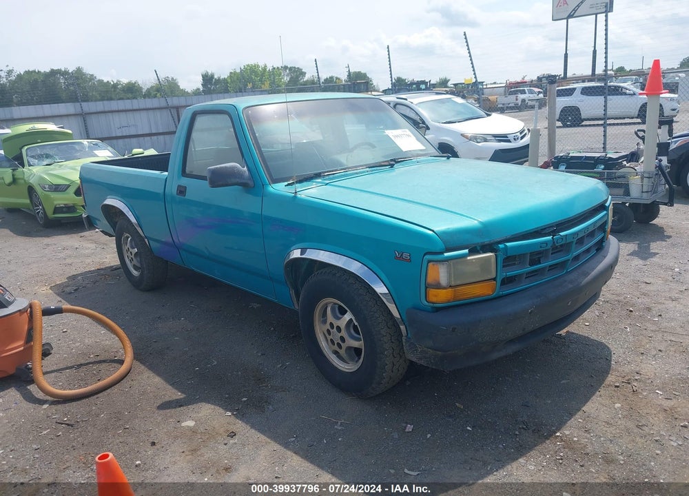 1996 DODGE DAKOTA VIN: 1B7FL26X2TW710861