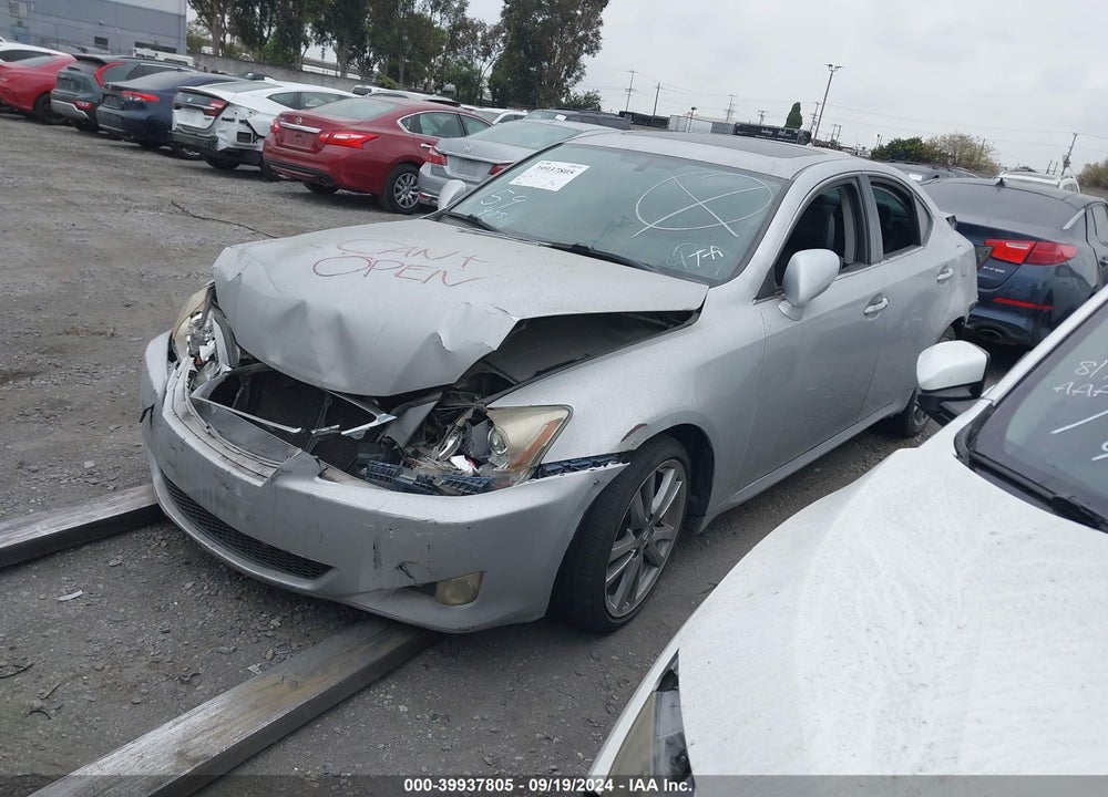 2008 LEXUS IS 250 VIN: JTHBK262X85058332